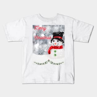 Snowman Kids T-Shirt